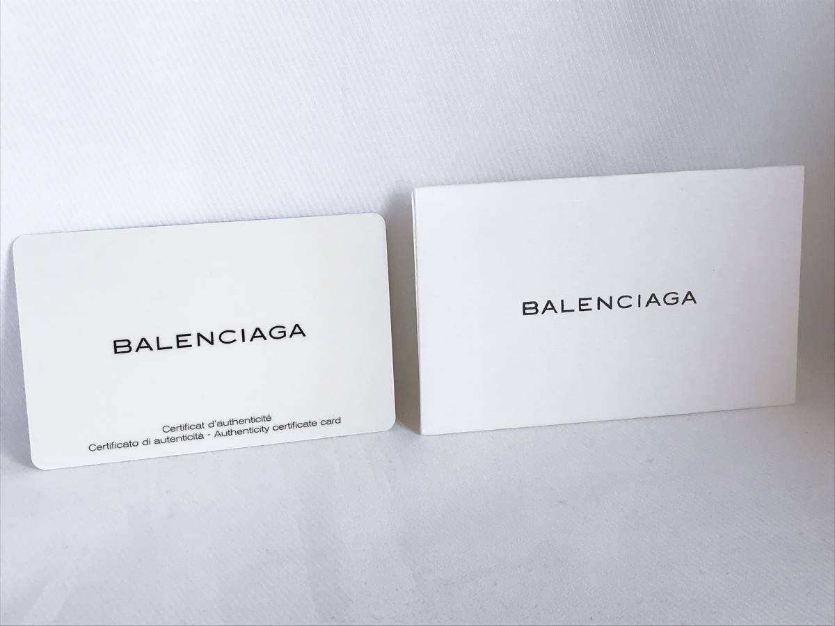 サングラスケース BALENCIAGA ホワイト バレンシアガ 眼鏡拭き 袋付き 新品未使用 未開封 長期保管品 ブランド メガネケース 白(14の画像6