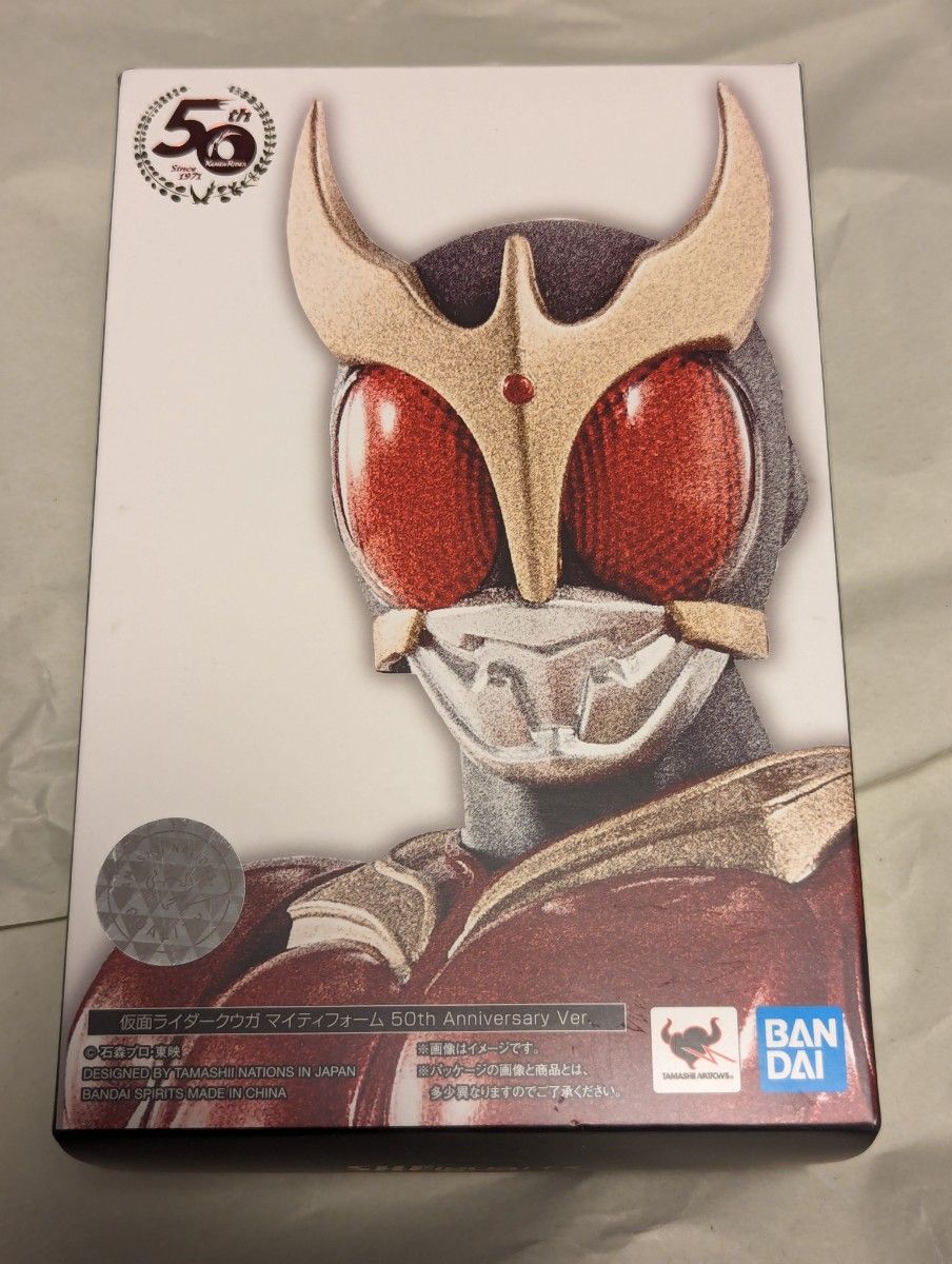 初版　S.H.Figuarts  真骨彫製法  仮面ライダークウガ マイティフォーム 50th Anniversary 新品未開封