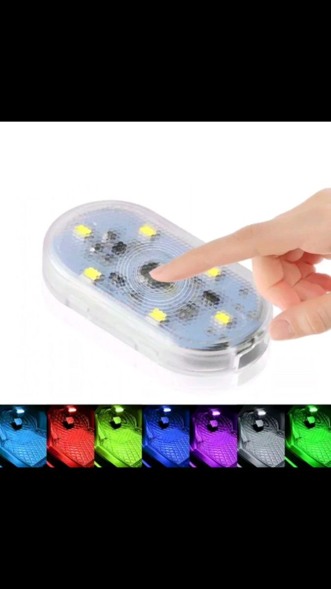 LED フットランプ 車用 車内 車 USB 間接照明 イルミネーション ムードライト ７色選択可能