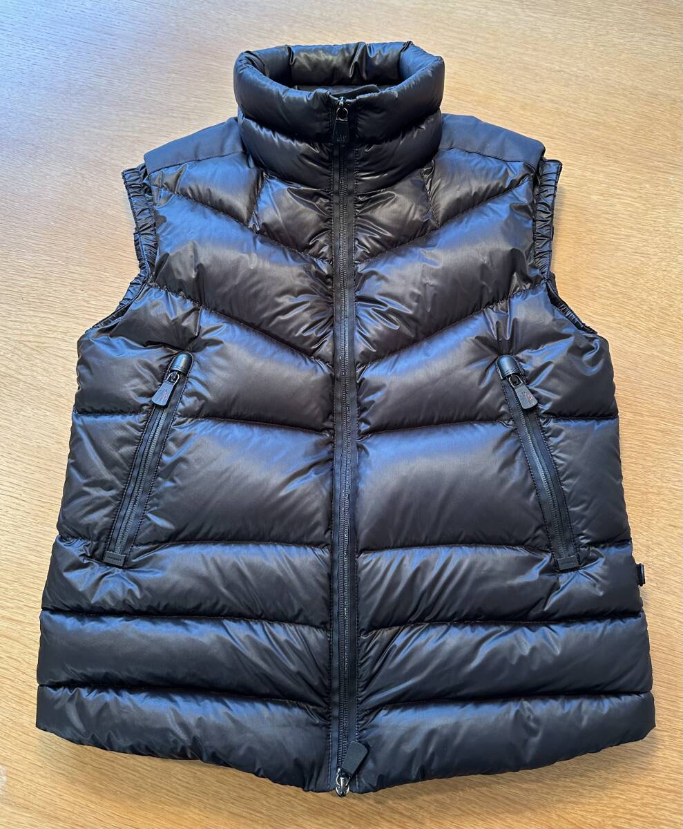 1円スタート！MONCLER GRENOBLE KOSTEMBERG GILET SIZE 0 モンクレール ダウンベスト 希少サイズ マットブラック_良いじょいたいです(汚れ傷等なし)