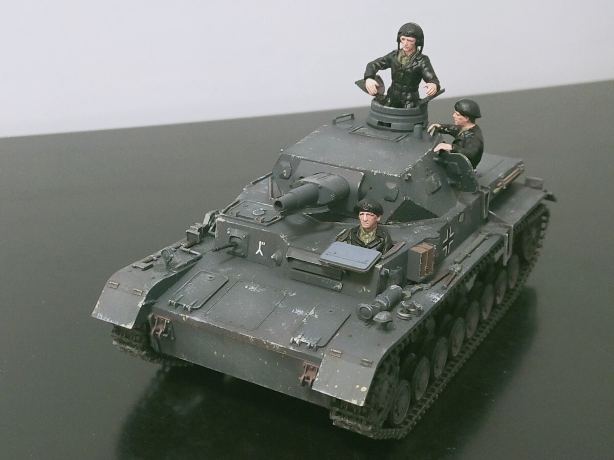 タミヤ 1/35 ドイツ ４号戦車 D型 初期型 塗装済み 完成品_画像2