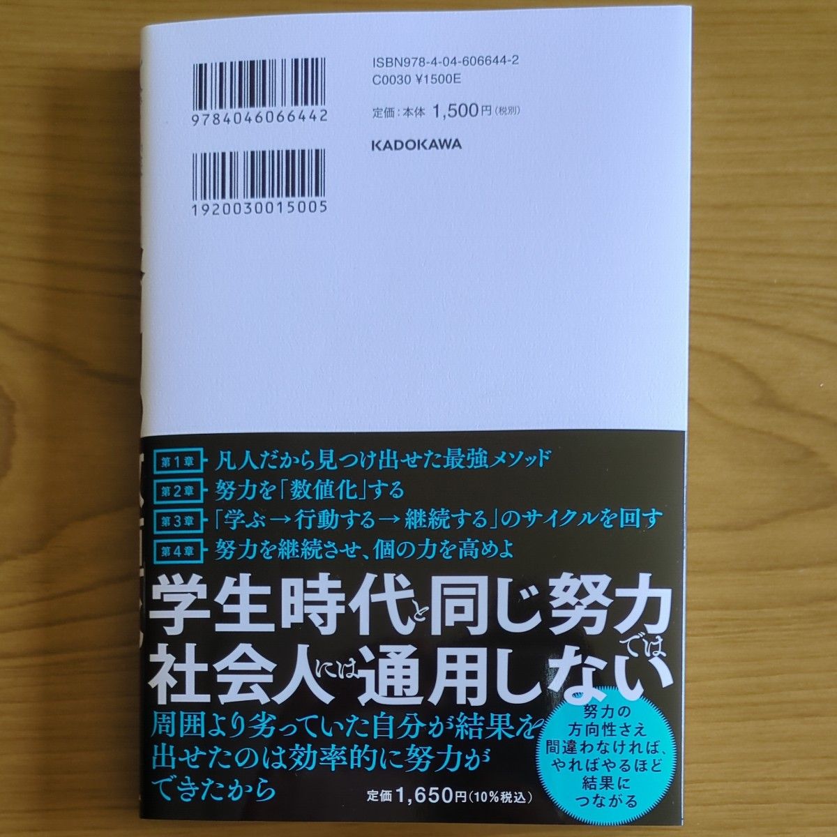 努力の数値化　凡人でも「稼ぐ力」を最大化できる 青笹寛史／著