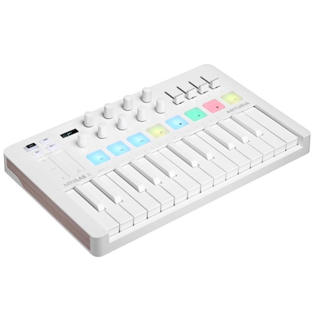 ◆ ARTURIA MiniLab 3 Alpine White USB-MIDI ミニ鍵盤 25鍵 USBキーボード 特価品 店頭展示品_画像4