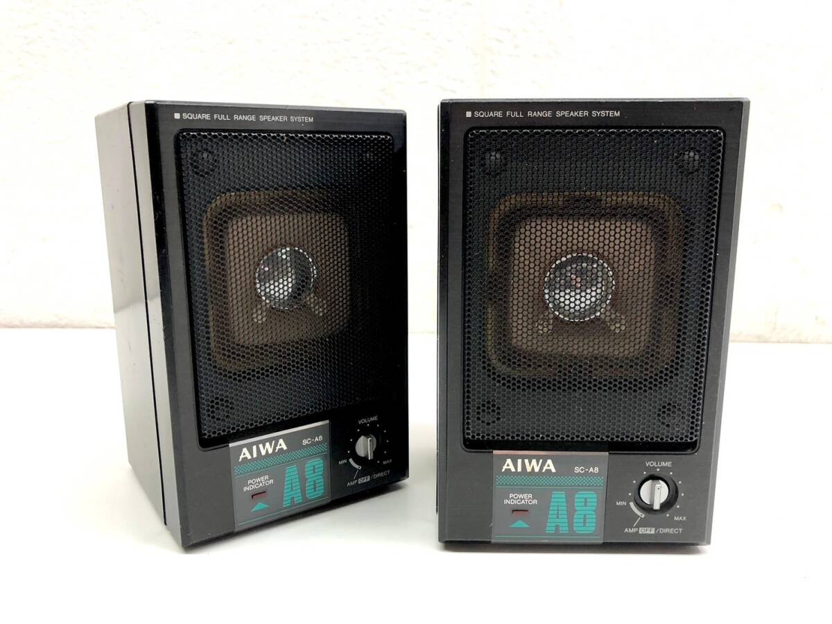 243-25 AIWA スピーカーペア SPEAKER SYSTEM SC-A8_画像1