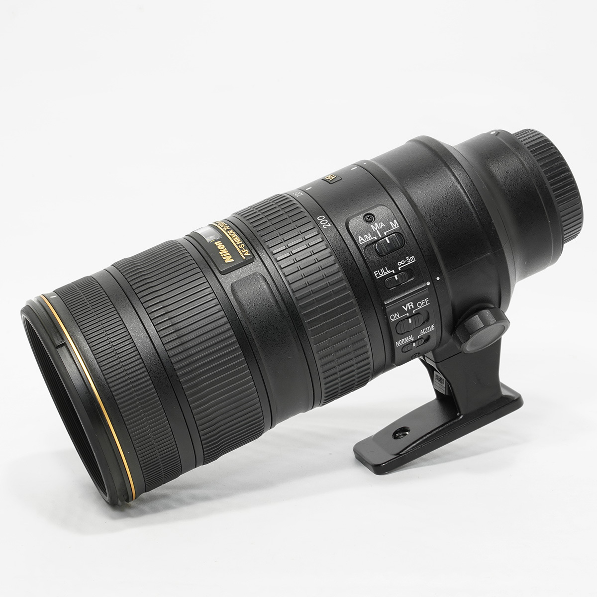 即決 良品 動作保証 ニコン AF-S NIKKOR 70-200mm F2.8G ED VR II 箱、ケース付きの画像3