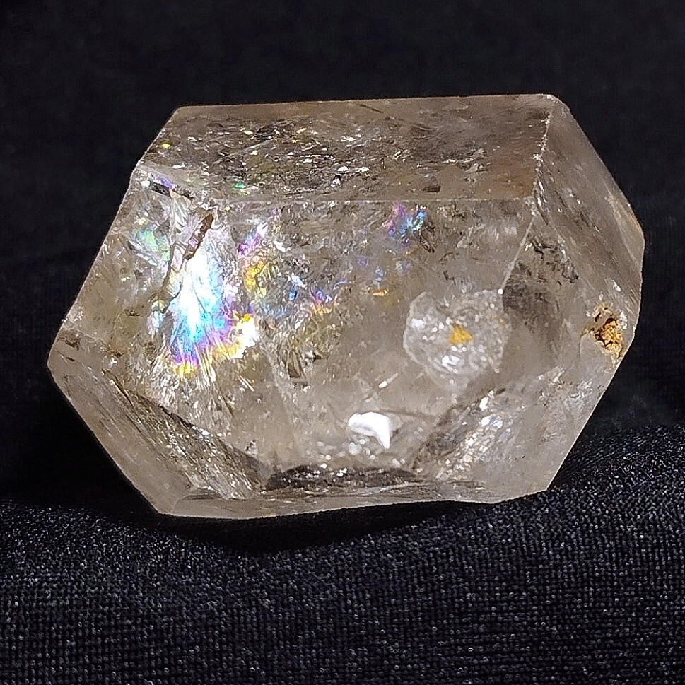 ニューヨーク州 ハーキマーダイヤモンド 水晶 原石 アイリスクォーツ ダブルポイント 両剣水晶 ダブルターミネーター