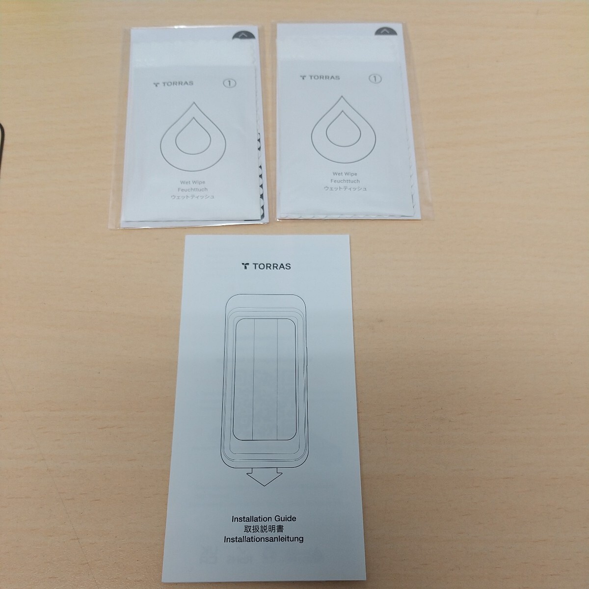 y030704fm TORRAS iPhone 15 Pro Max 用 ガラスフィルム 全面保護 強化極細黒縁 9H越え 貼り付け簡単 6.7インチ 1枚入りの画像6