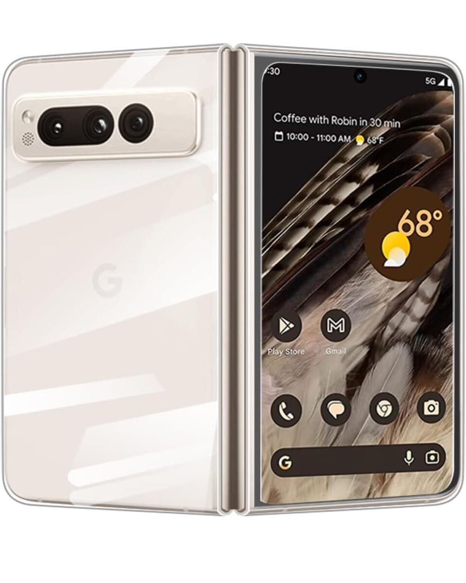 y032727y Google Pixel Fold ケース クリア 軽量 薄型 耐衝撃 Google Pixel Fold スマホケース Pixel Fold カバー_画像6