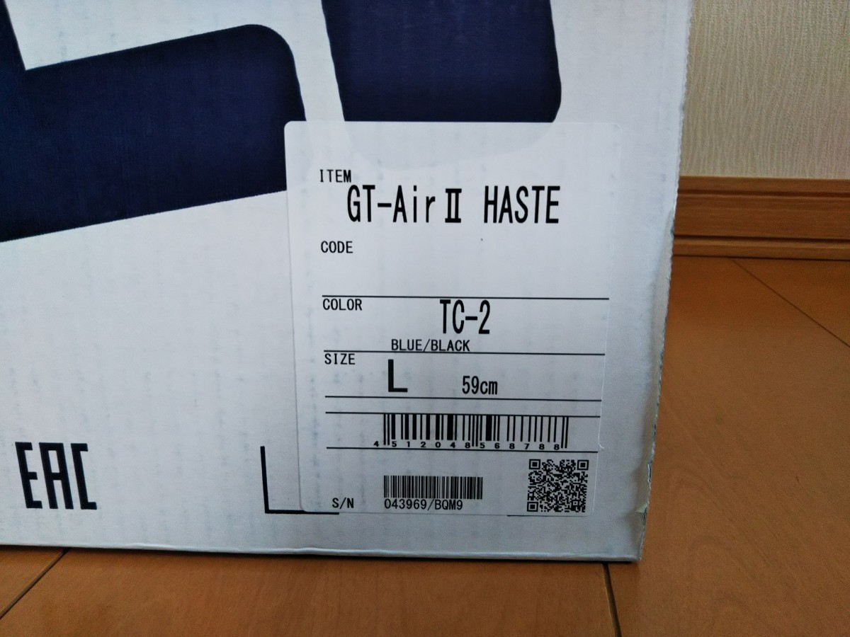 SHOEIヘルメット GT-AirⅡ HASTE TC-2 Lサイズ _画像8