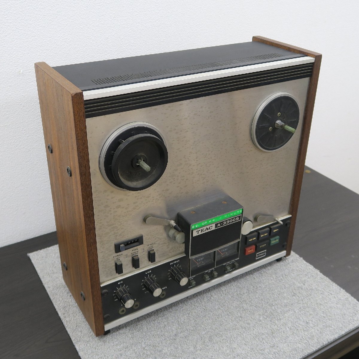 【ジャンク】TEAC A-3300S オープンリールデッキ ティアック @56372_画像1