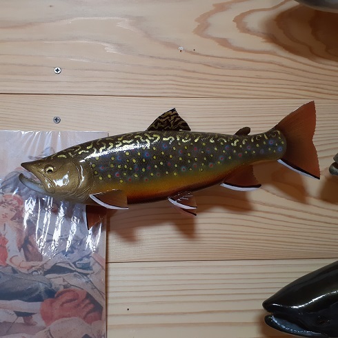 Одиночная реплика 33 -сантиметра Brooktrout Brooktrout Kawamas Frefishing Lake