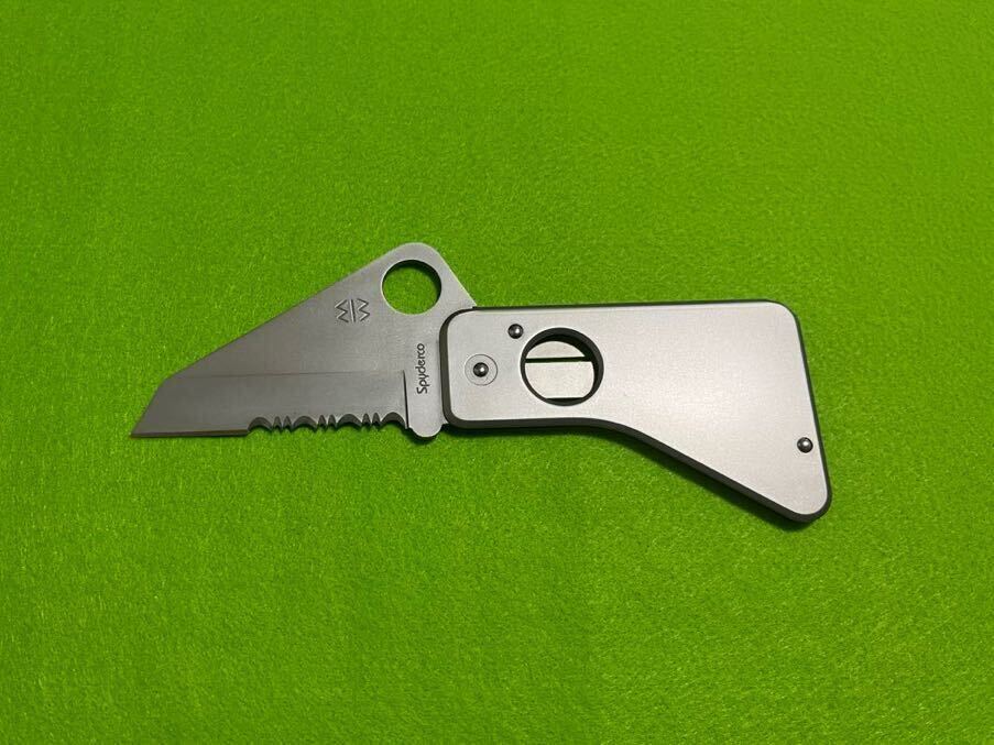 spyderco スパイダルコ スパイダーカード seki−japan・1円スタート フォールディングナイフ アウトドア キャンプ サバイバル