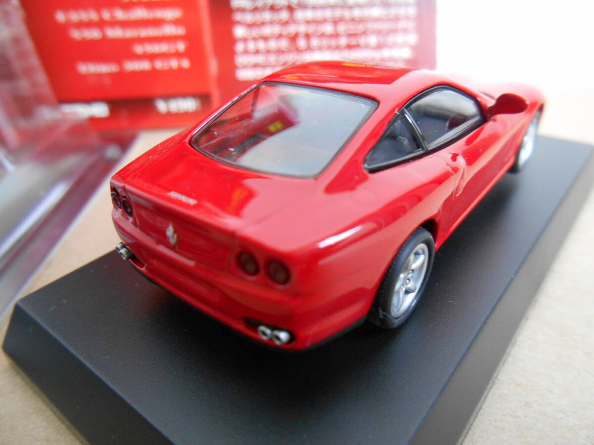 ★京商 1/64 フェラーリ550 マラネロ（レッド）Ferrari 550 Maranello (RED)★フェラーリ ミニカーコレクション 6 Ⅵ★_画像4