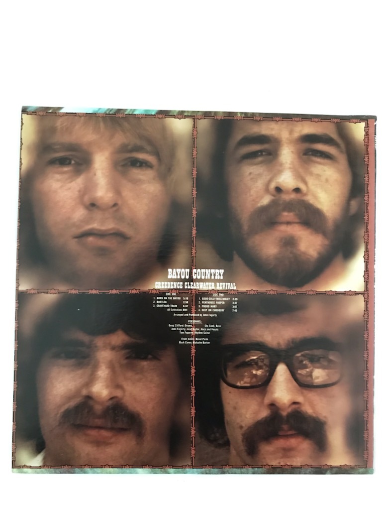 ■USオリジ■CREEDENCE CLEARWATER REVIVAL-CCR / BAYOU COUNTRY 1969年 米FANTASY 深溝 EX/EX COPY！の画像3