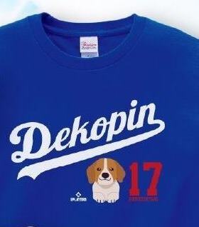 公式ライセンス★Ｌサイズ★デコピンくん SHOHEI OHTANI Dekopin Logo Tシャツ 大谷翔平の画像2