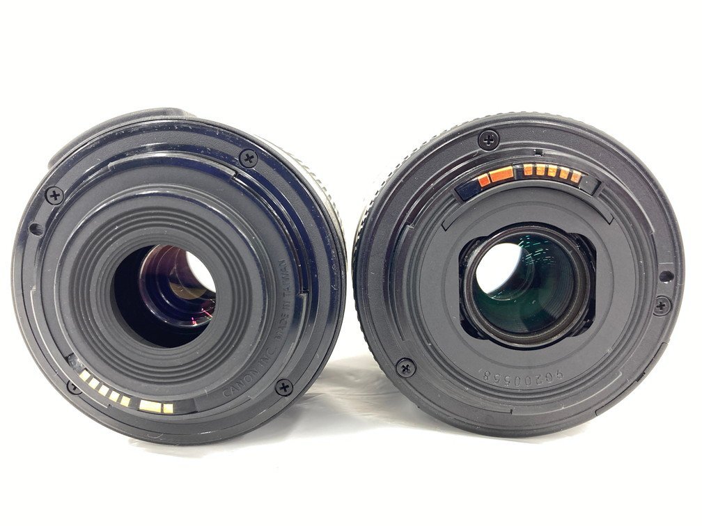 Canon　キヤノン　EOS Kiss X5 + EF-S 18-55/3.5-5.6 IS II + EF 55-200/4.5-5.6 II USM　通電未確認【CBAX3041】_画像9