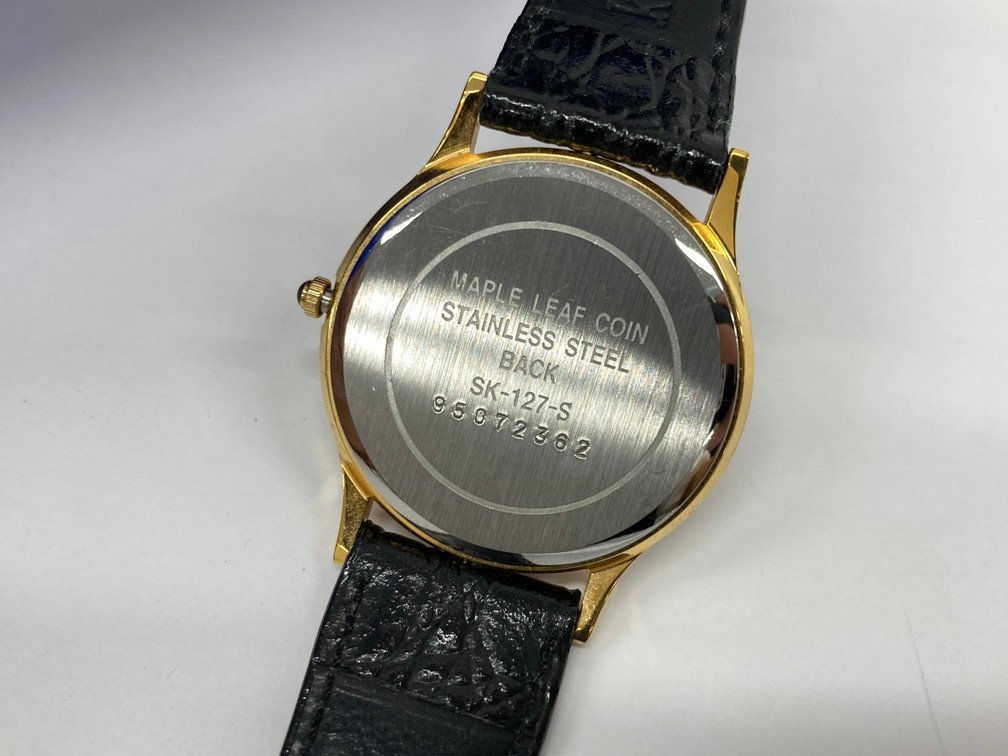クロイゼ 腕時計 メープルリーフコイン仕様 SK-127-S 95072362【CBBC7004】の画像5