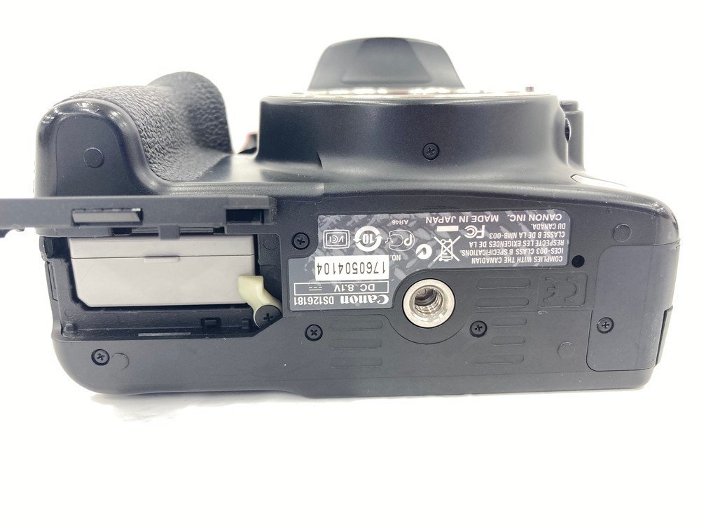Canon　キヤノン　EOS Kiss X2 + EF-S 18-55/3.5-5.6 IS　通電確認済み【CBBA3001】_画像6