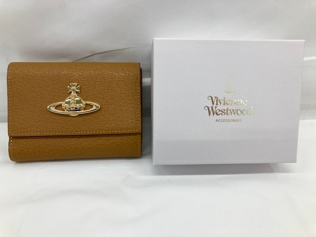 Vivienne Westwood ヴィヴィアンウエストウッド 3つ折り財布【CBAV7061】_画像2