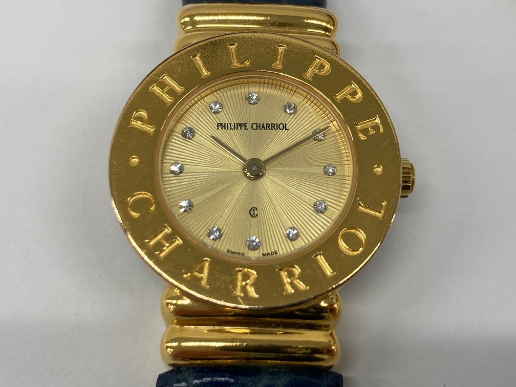 PHILIPPE CHARRIOL フィリップシャリオール クォーツ 腕時計 28.91 