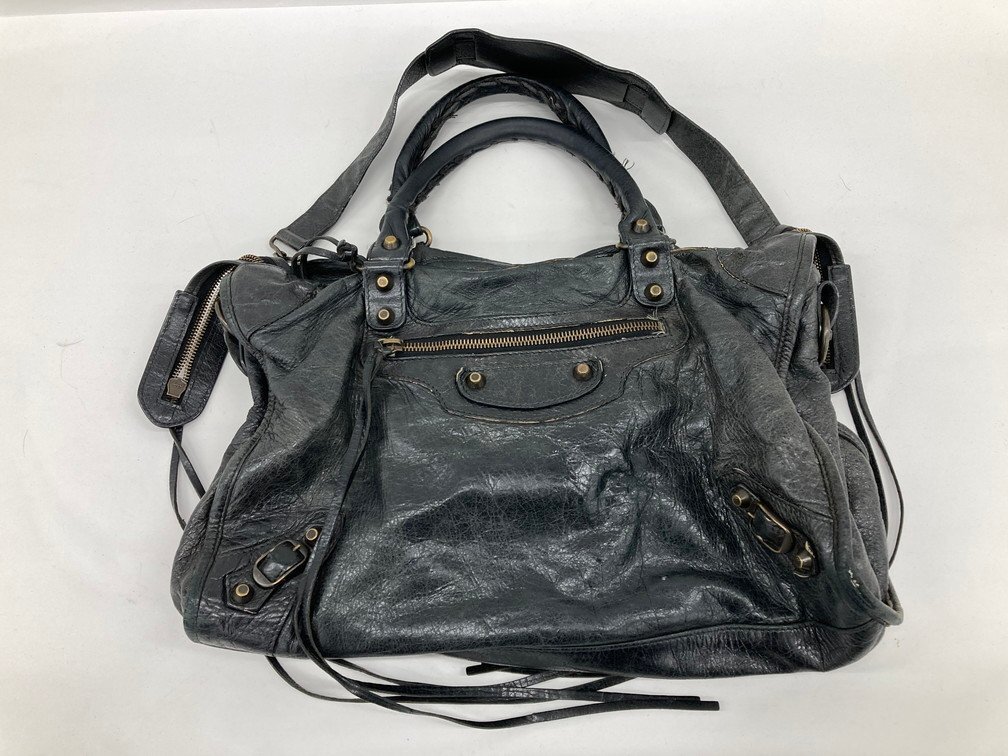 BALENCIAGA バレンシアガ ザ・シティ エディターズバッグ 115748【CCAL7062】_画像1