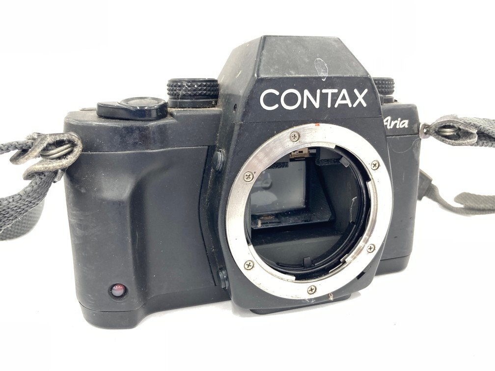 CONTAX コンタックス フィルムカメラ ARIA 黒 レンズなし【CCAN3032】_画像1