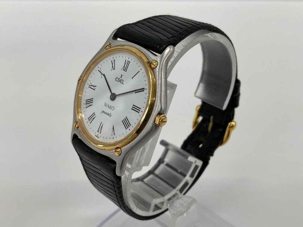 EBEL×WAKO　エベル　和光　腕時計　QZ　181905　不動【CCAU7038】_画像2