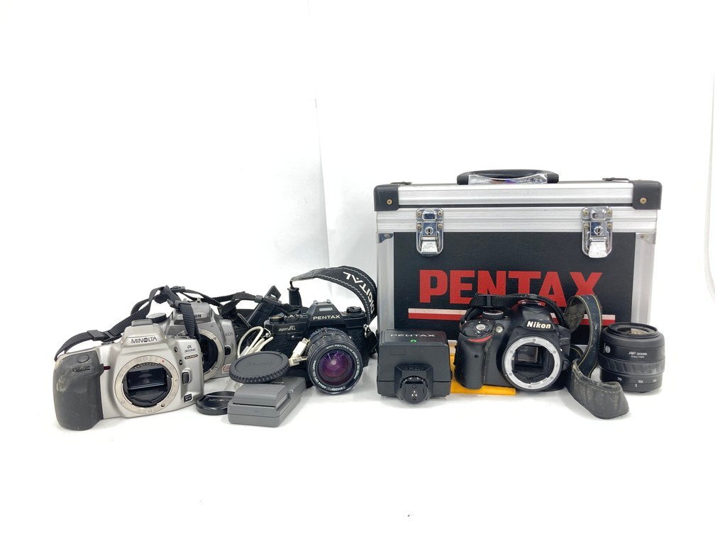 フィルムカメラ レンズ ストロボ 等 おまとめ PENTAX α superA1