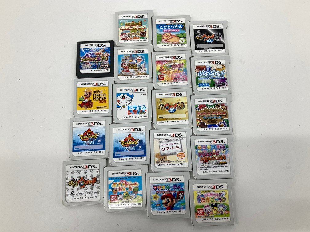 DS 3DS soft . summarize Yo-kai Watch /..../ Mario party / Animal Crossing happy Home designer /....../ other [CCAW7035]