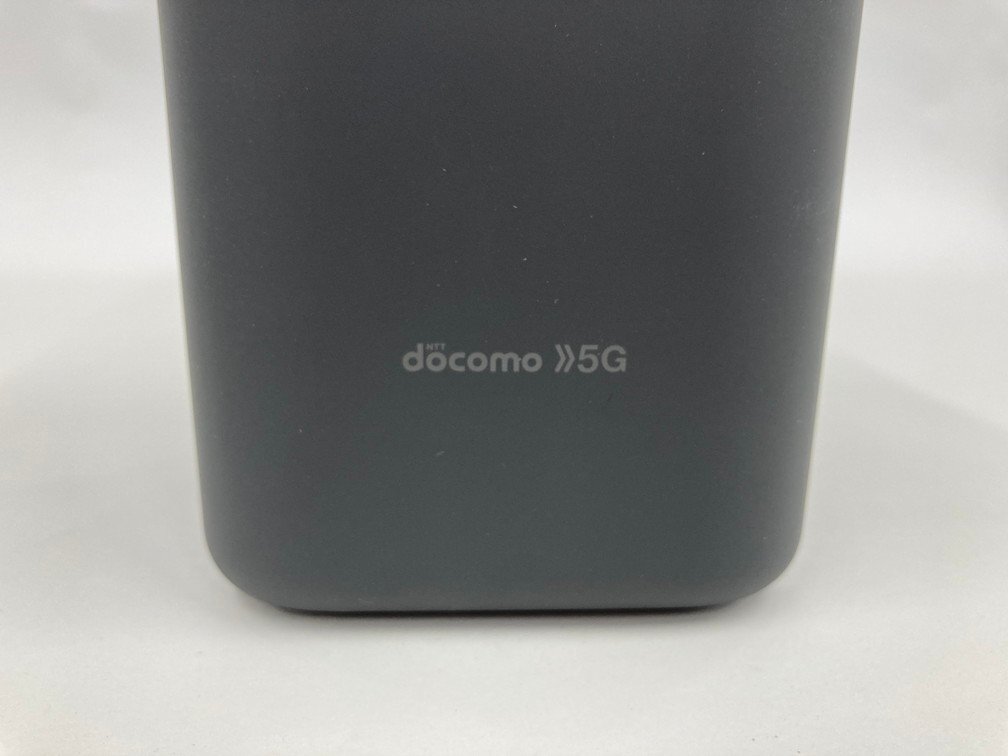 NTT docomo エヌ・ティ・ティ・ドコモ ホームルーター home 5G HR01 セット ASH07853 ダークグレー 箱入り【CCAZ2032】の画像8