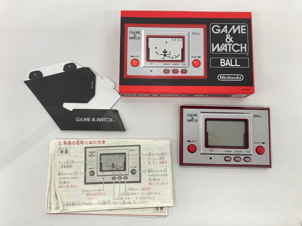 Nintendo nintendo GAME&WATCH Game & Watch reprint ball RGW-001 boxed [CCAZ1033]