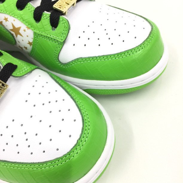 NIKE ナイキ スニーカー 白×緑 シュプリーム 26.5cm DH3228 101【CCBB5040】の画像9