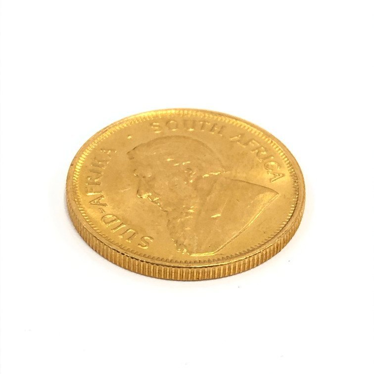 K22　金貨幣　南アフリカ　クルーガーランド金貨　1/4オンス　重量8.4g【CBAK4036】_画像4
