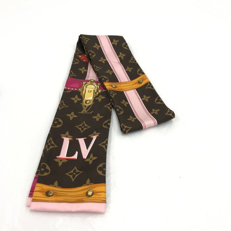 LOUIS VUITTON ルイヴィトン スカーフ バンドー サマートランク M70746/CC0138【CBBB9005】_画像1