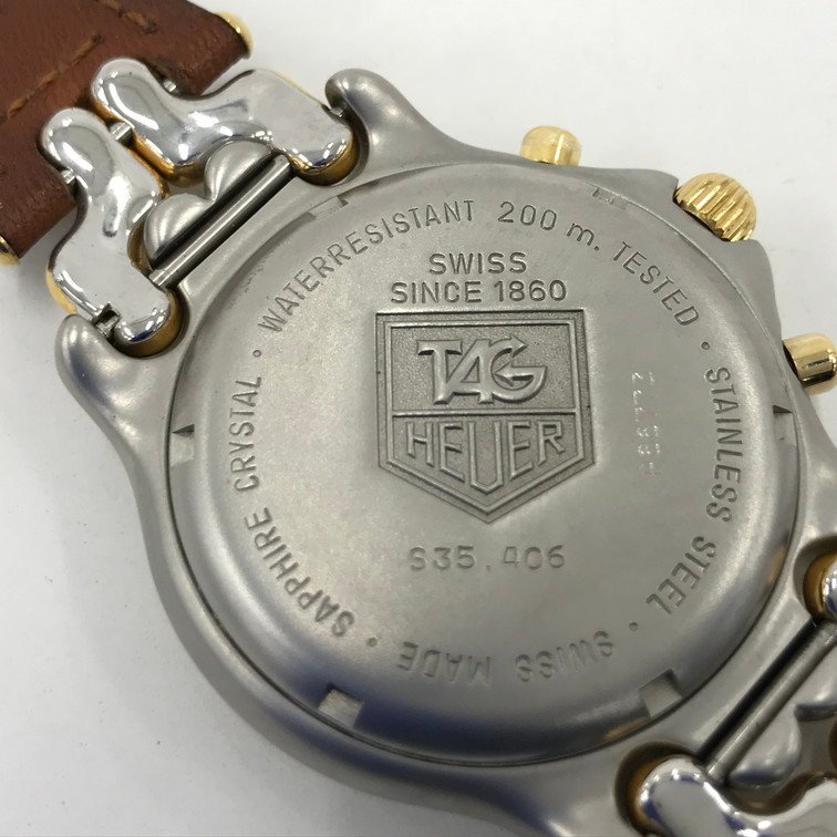 TAGHEUER タグホイヤー Professional 腕時計 S35.406 不動品【CCAF4033】_画像5