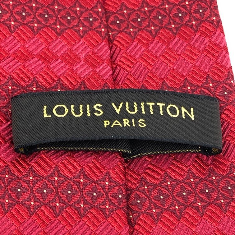 LOUIS VUITTON ルイヴィトン ネクタイ 【CCAF2043】_画像4