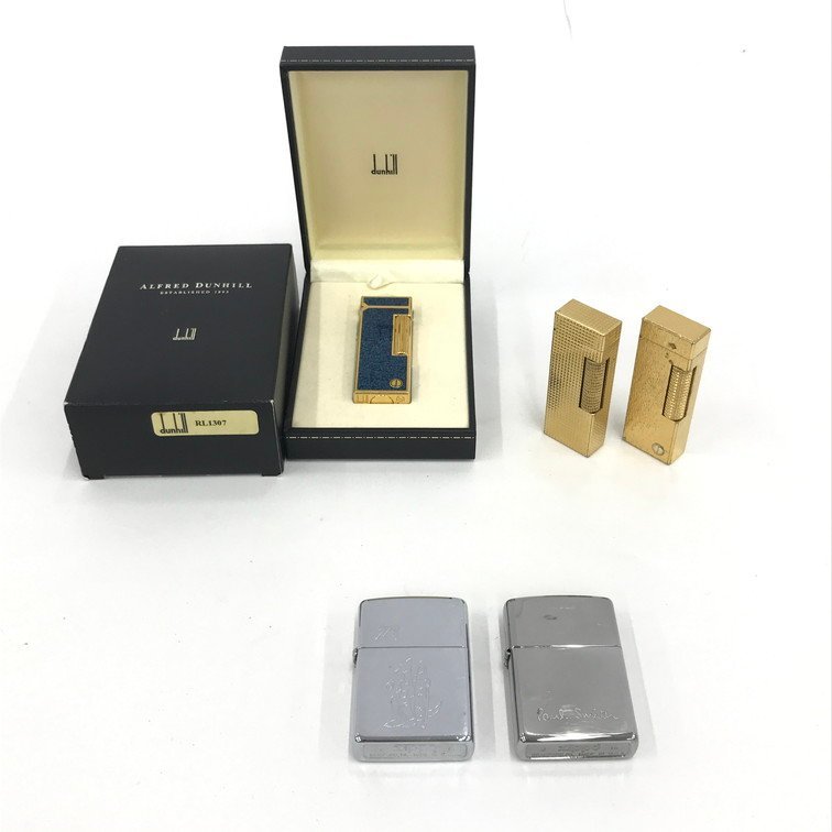 ライター5点まとめ ZIPPO ジッポー/ｄunhill ダンヒル【CCAH3006】_画像1