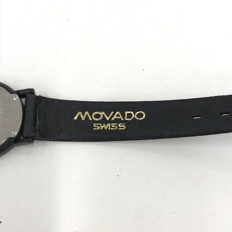 MOVADO モバード クォーツ 腕時計 87-25-825N 671551 不動品【CCAK3041】_画像5