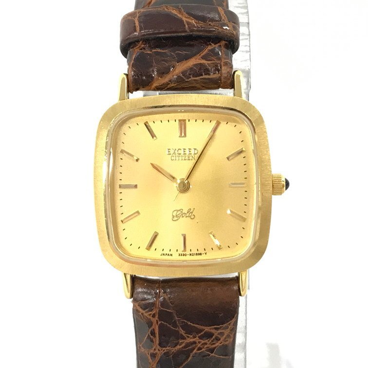 Yahoo!オークション - CITIZEN シチズン EXCEED 腕時計 18K-750 Yahoo!オークション - CITIZEN シチズン EXCEED 腕時計 18K-750