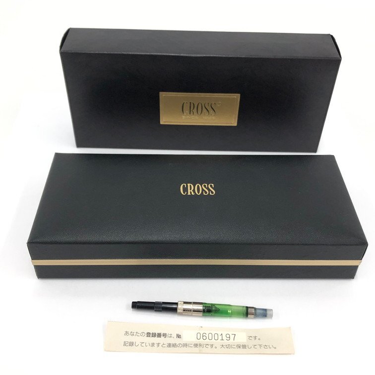 CROSS クロス 万年筆 ペン先18K 750 箱付き【CCAK2004】_画像7