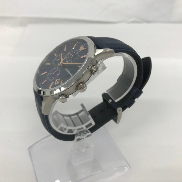 EMPORIO ARMANI エンポリオ アルマーニ 腕時計 AR-11216 251911 不動品【CCAJ1010】_画像3