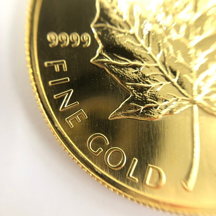 K24IG カナダ メイプルリーフ金貨 カンガルー金貨 1oz 10枚おまとめ 総重量311.7g【CCAI2014】_画像6