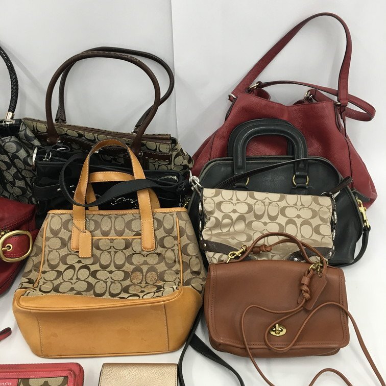 COACH コーチ 財布/ショルダーバッグ/ハンドバッグ/ポーチ おまとめ【CCAL6020】_画像3