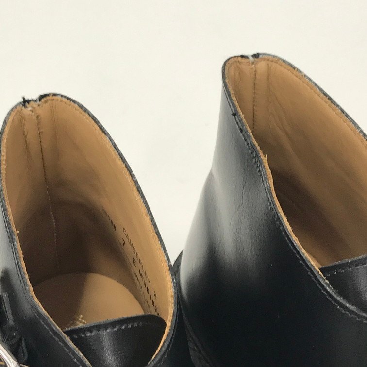 CROCKETT&JONES クロケットジョーンズ キャンベリー ダブルモンク チャッカブーツ サイズ7 箱/袋付き【CCAL5046】_画像6