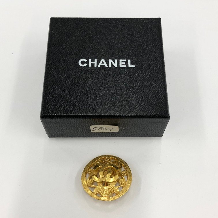 CHANEL シャネル ココマーク イヤリング 95A 片方のみ 箱付き【CCAH2049】_画像8