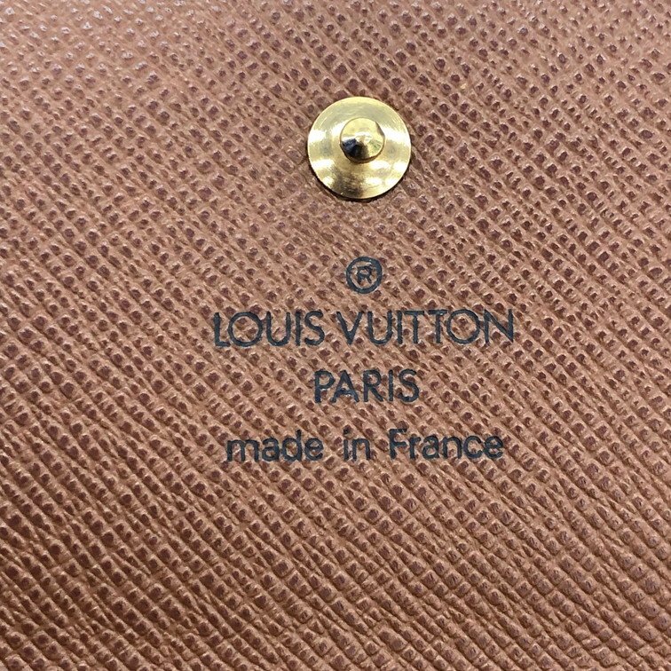 Louis Vuitton　ルイヴィトン　財布　モノグラム　ポルトモネビエカルトクレディ　M61652/SP0043【CCAM6029】_画像7