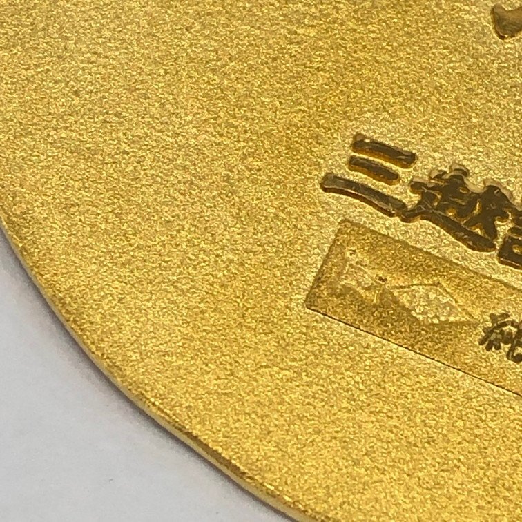 K24 純金 1000刻印 伊勢神宮小判 2点セット 総重量180.2g【CCAN1006】の画像8