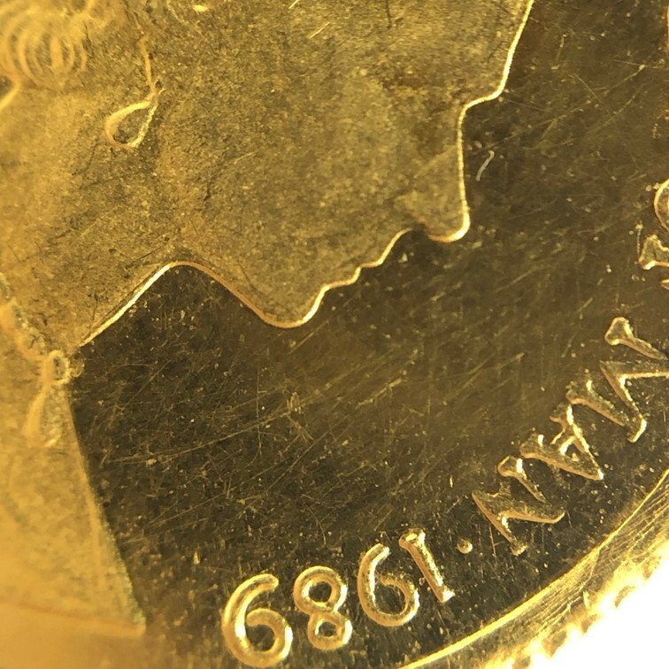 K24IG マン島 キャットコイン Au.1/25oz 金貨 総重量1.3ｇ【CCAN6068】_画像7
