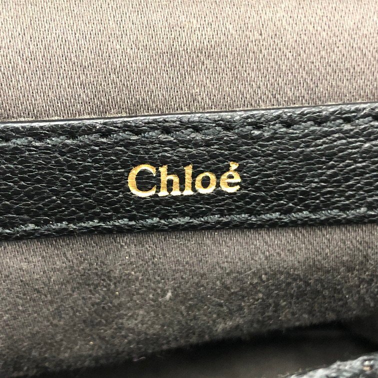 Chloe クロエ 2WAY ショルダーバッグ 01 14 69-65【CCAO2016】_画像8