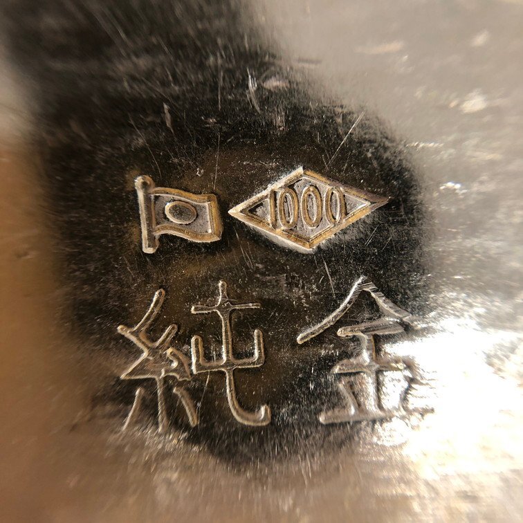 K24 純金大判 EXPO70 日本万国博覧会記念 1000刻印 総重量200.0g【CCAL7005】の画像4